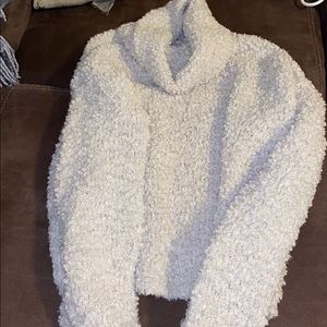 Cream long sleeve sweater from LOFT